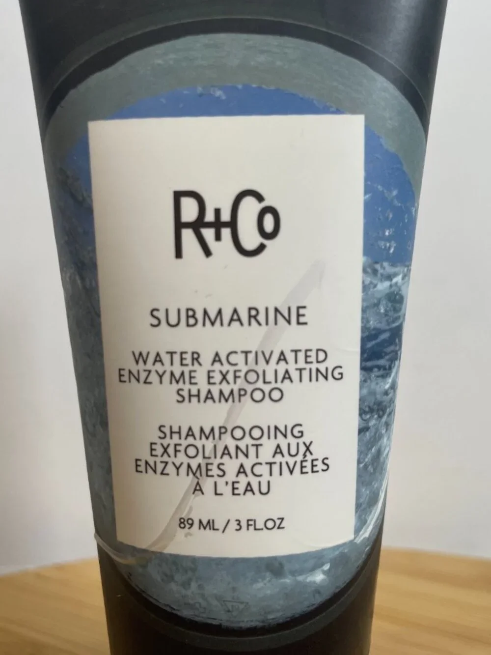 R+CO Submarine Water Activated Enzyme Exfoliating Shampoo 3 Fl Oz Vegan